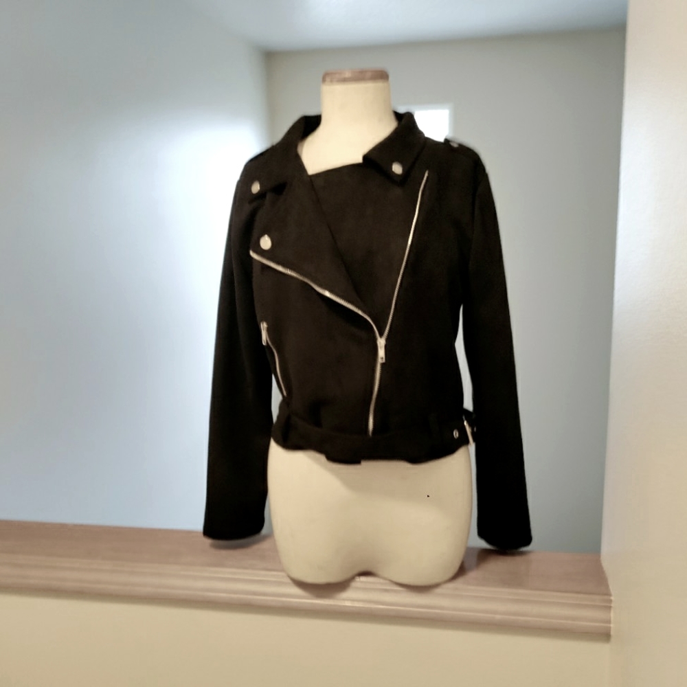 Shein black jacket